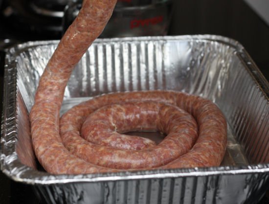 Homemade Hot Italian Sausage
