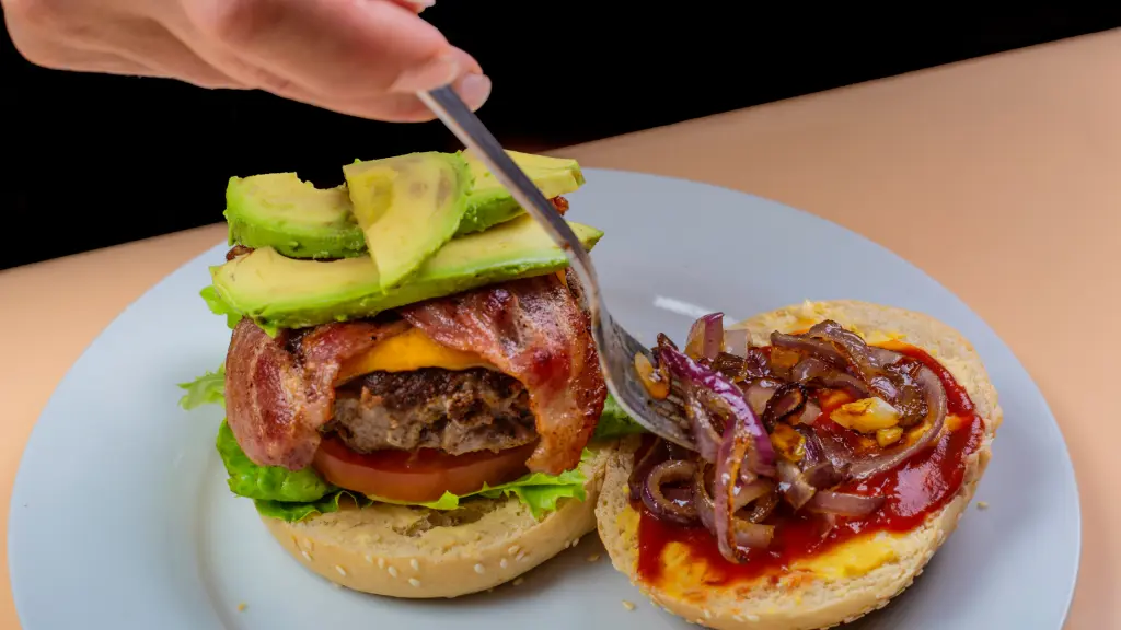 bacon avocado cheeseburger