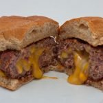 Cheese stuffed cheeseburgers - Grilling24x7