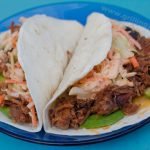 Pulled Pork Tacos with Spicy Sriracha Cole Slaw