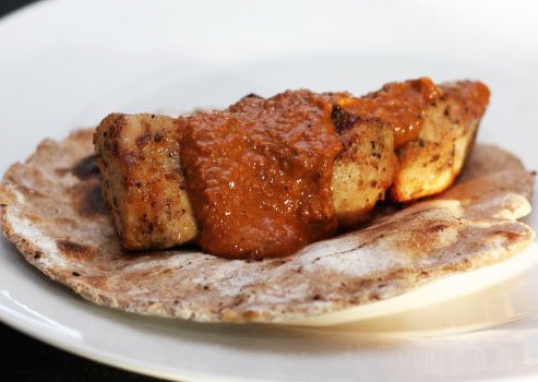 Grilled Turkish Chicken with Grilled Chapati