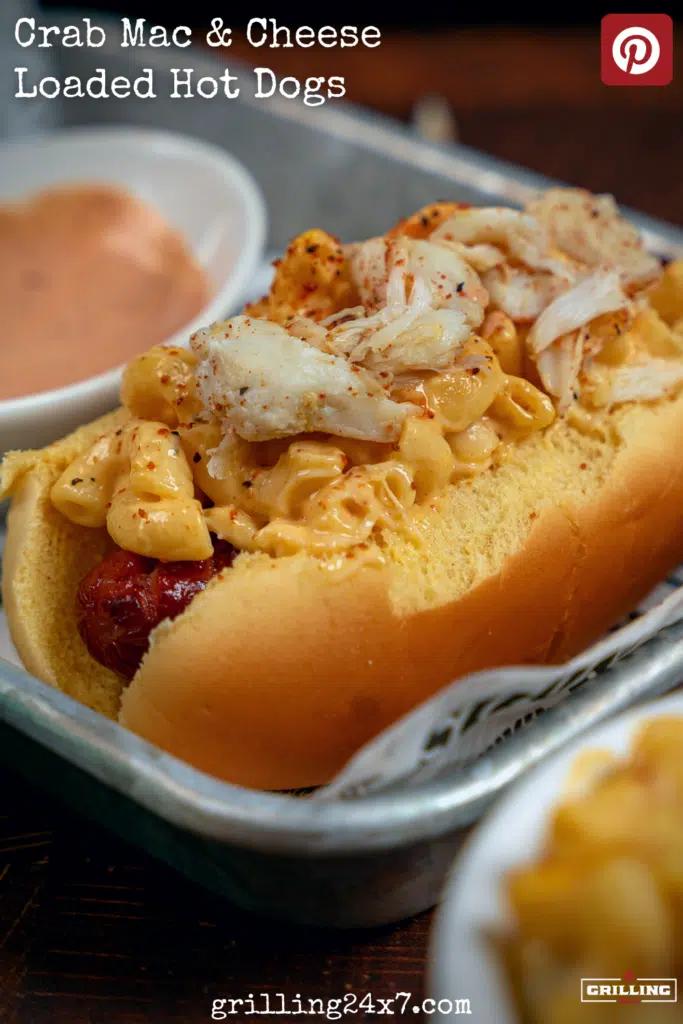 mac and cheese with hot dogs