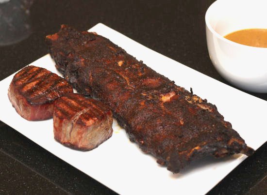 Baby Back Ribs with a Mustard BBQ Sauce