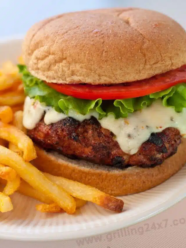 Grilled Chipotle Turkey Burgers Story