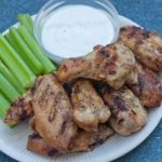 Salt and Pepper grilled chicken wings