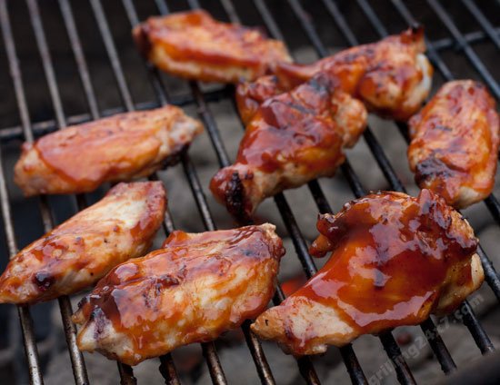 How to grill wings with charcoal - Grilling24x7.com