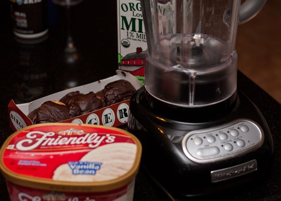 Ingredients for a Berger cookie milkshake #baltimore #recipe
