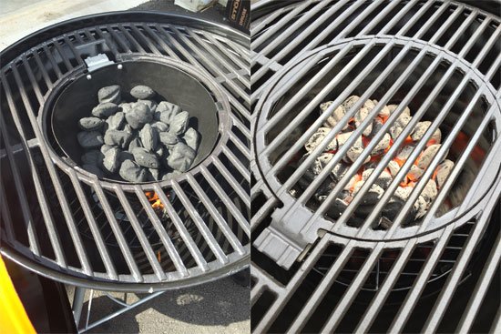 Charcoal basket - Stok Drum Charcoal Grill Review