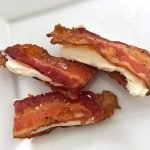 Bacon wrapped cream cheese
