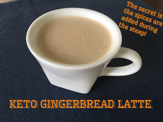 Keto Gingerbread Latte Recipe