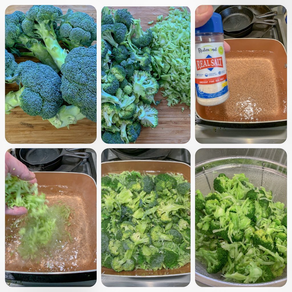 White BBQ Broccoli Salad