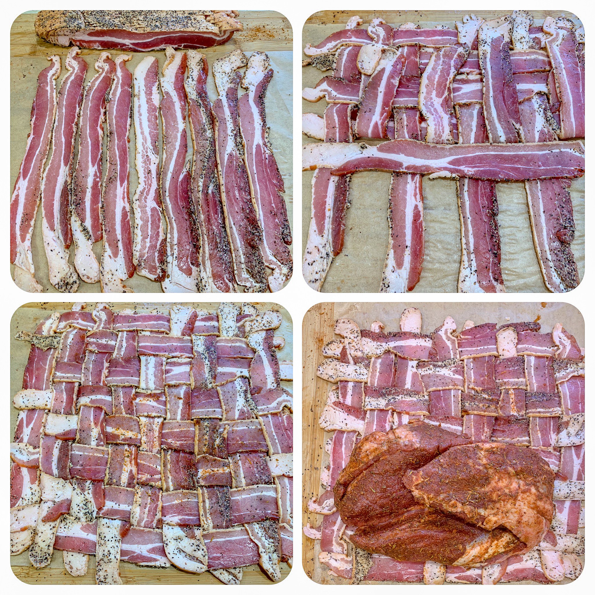 Smoked Bacon Wrapped Leg of Lamb Grilling 24x7