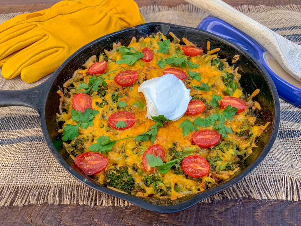 Bacon Cheddar Broccoli Bake