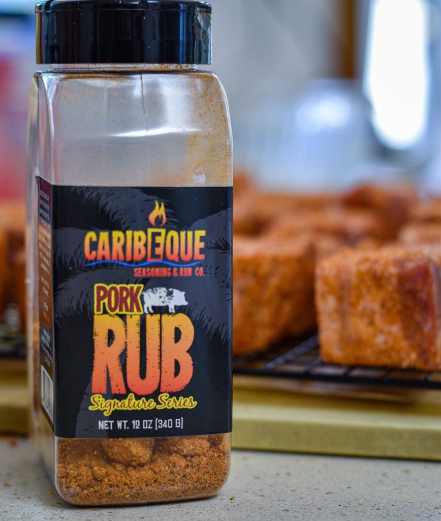 Bacon Burnt Ends Caribeque pork rub