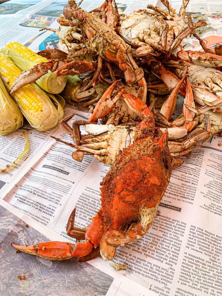 Maryland Steamed Crabs