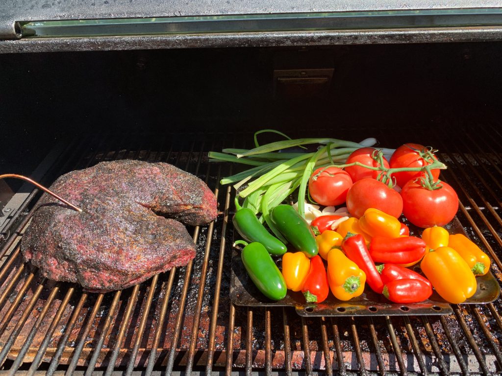 Rec Tec 700 Pellet Grill Smoked Tri Tip