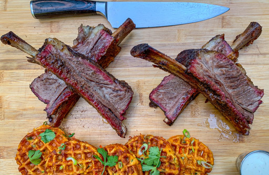 Texas Style Beef Ribs Rec Tec Pellet Smoker