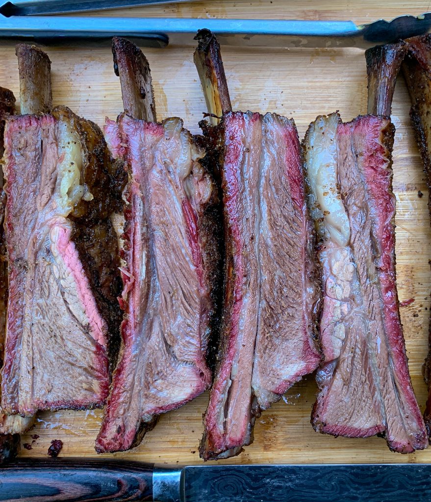 Texas Style Beef Ribs Rec Tec Pellet Smoker