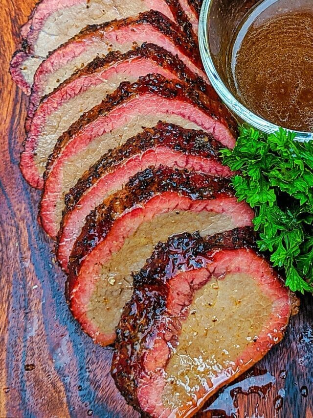 Smoked Eye Of Round With Beef Au Jus Story