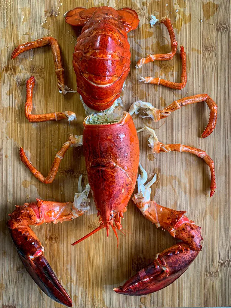 how to extract the meat from a Lobster