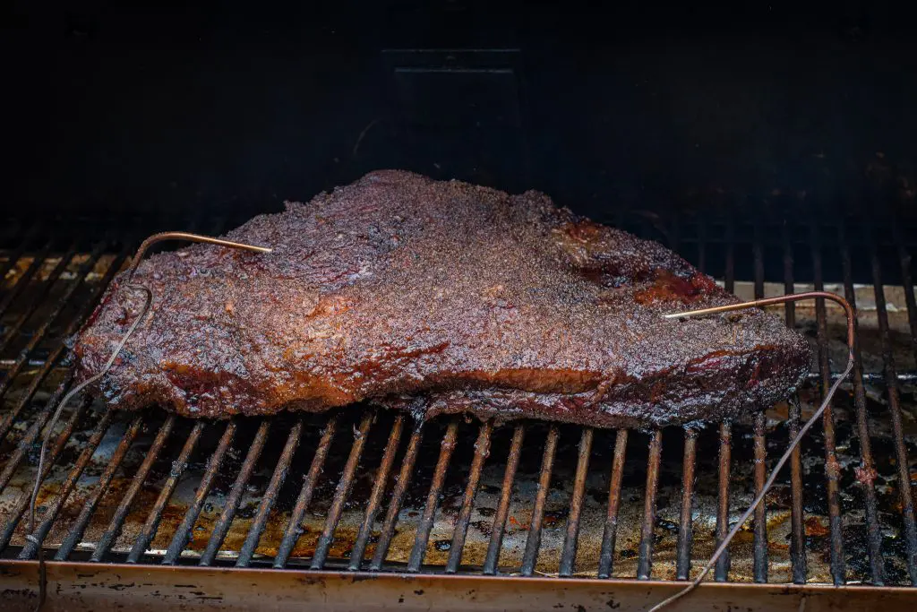 grilling beef brisket