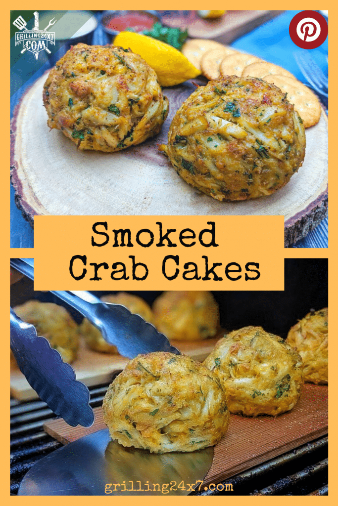 Smoked Crab cake recipe for a pellet smoker. recteq 700