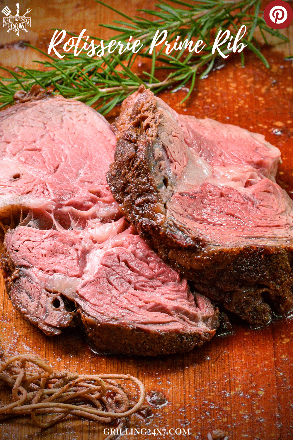Weber Kettle Rotisserie Prime Rib Roast - Grilling 24x7