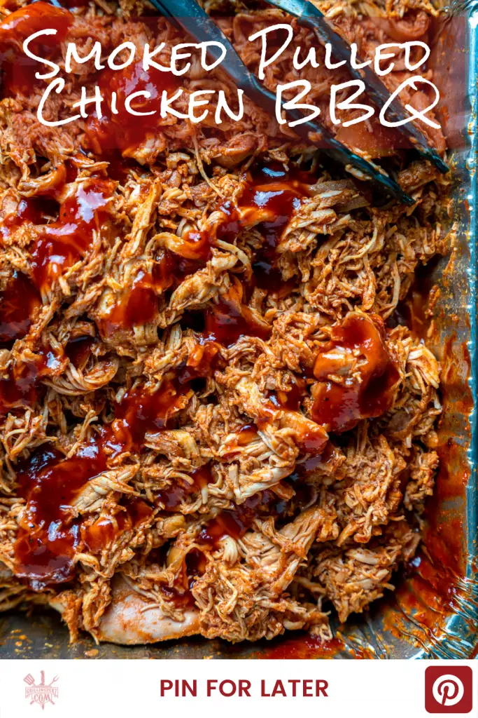 how to smoke pulled chicken