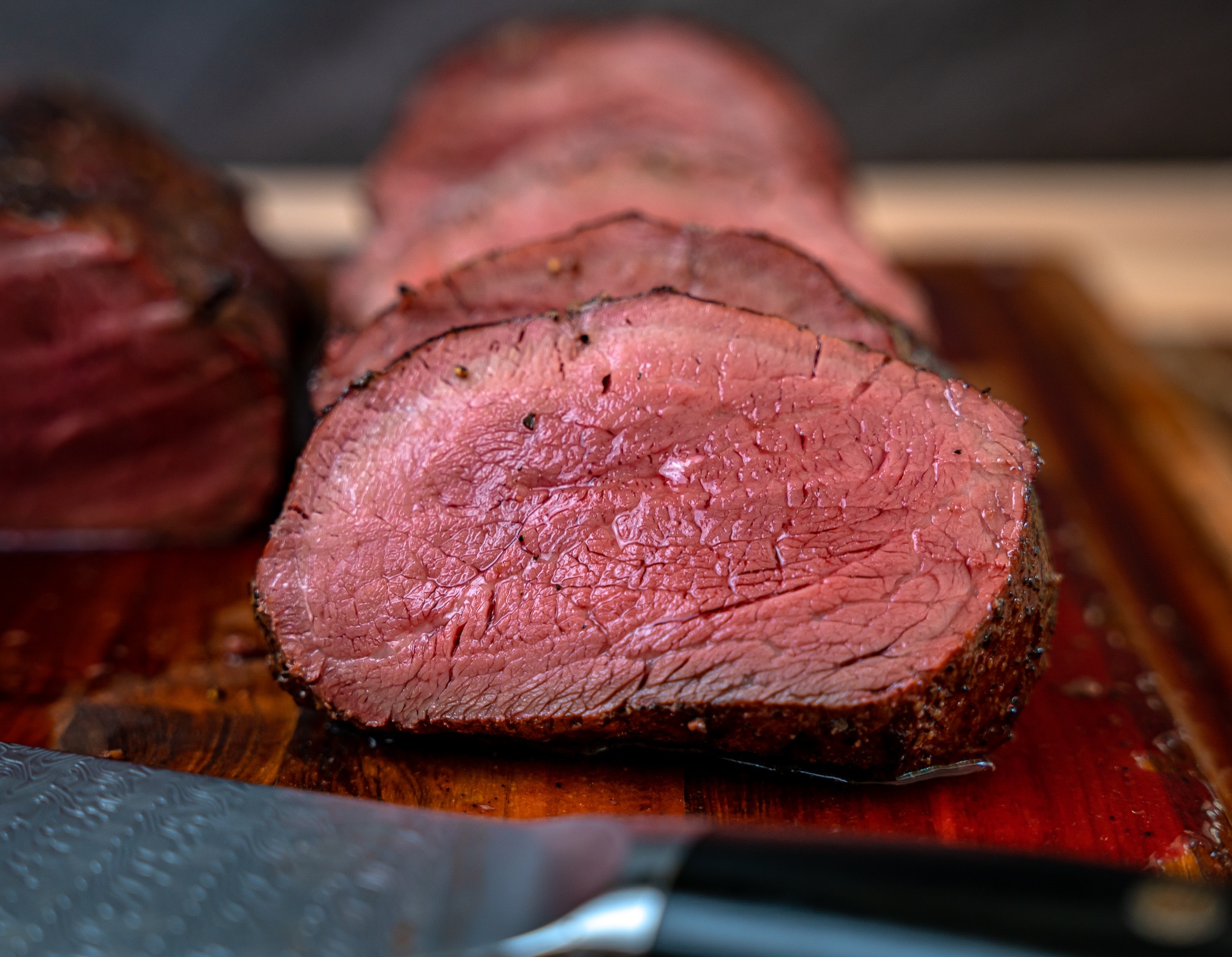 smoked beef fillet