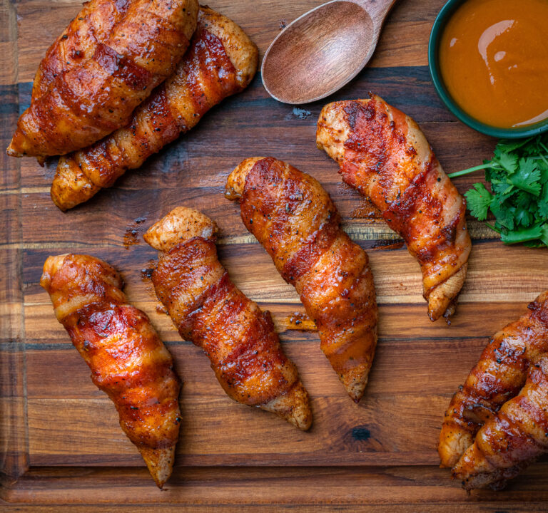 bacon wrapped chicken tenders