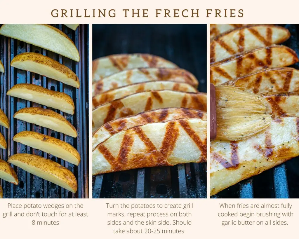 grilled potato wedges recipe hot to chart