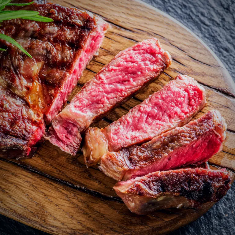 sliced boneless ribeye steak