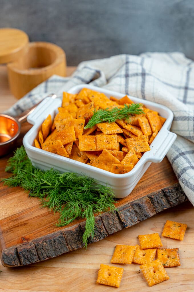 smoked cheez its appetizer for game-day  snack