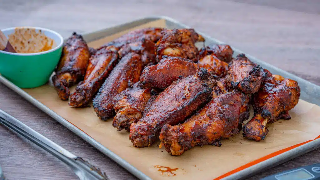 turkey wings with barchan bbq sauce