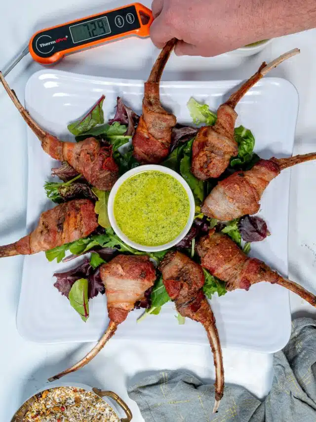 Bacon Wrapped Lamb Chops Story