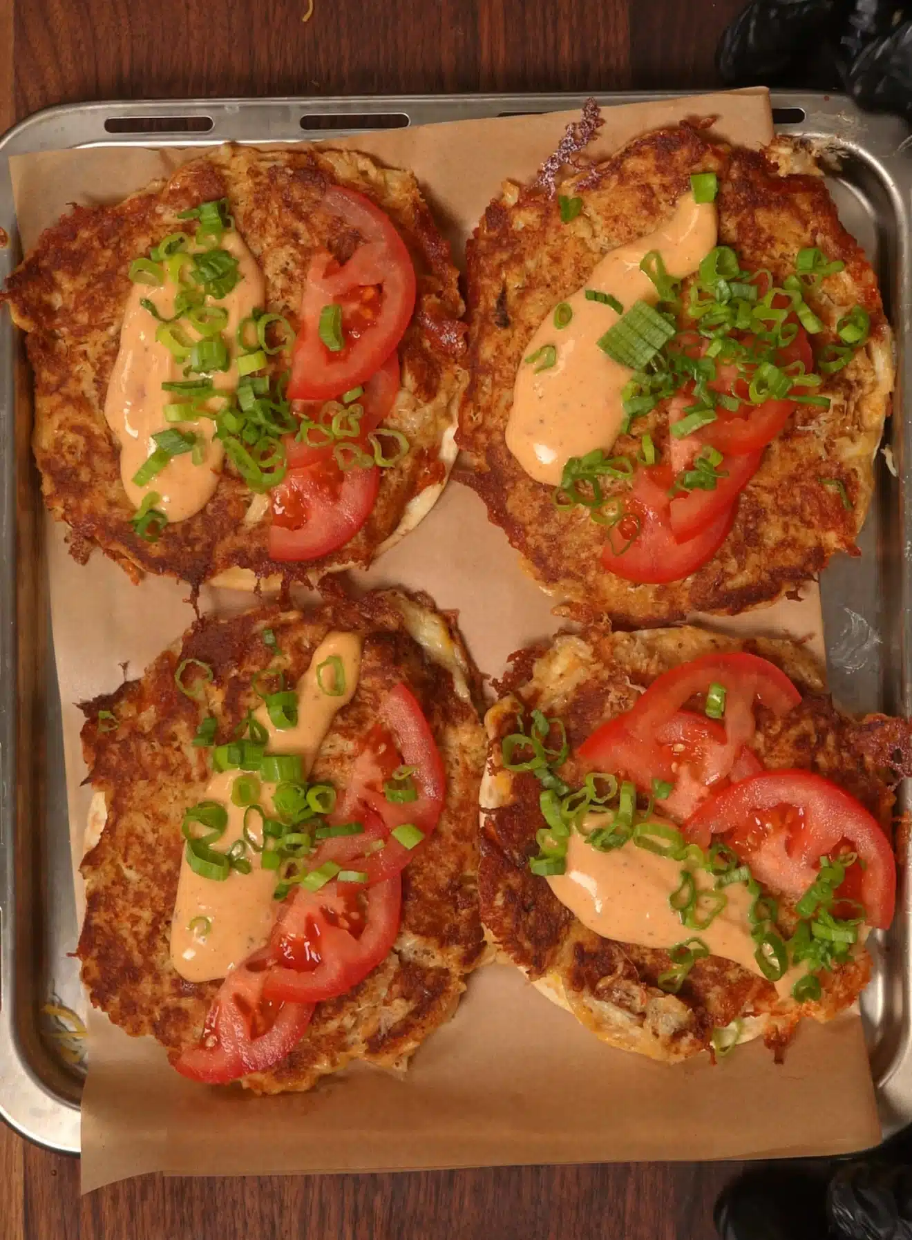 Crab Cake Smash Tacos