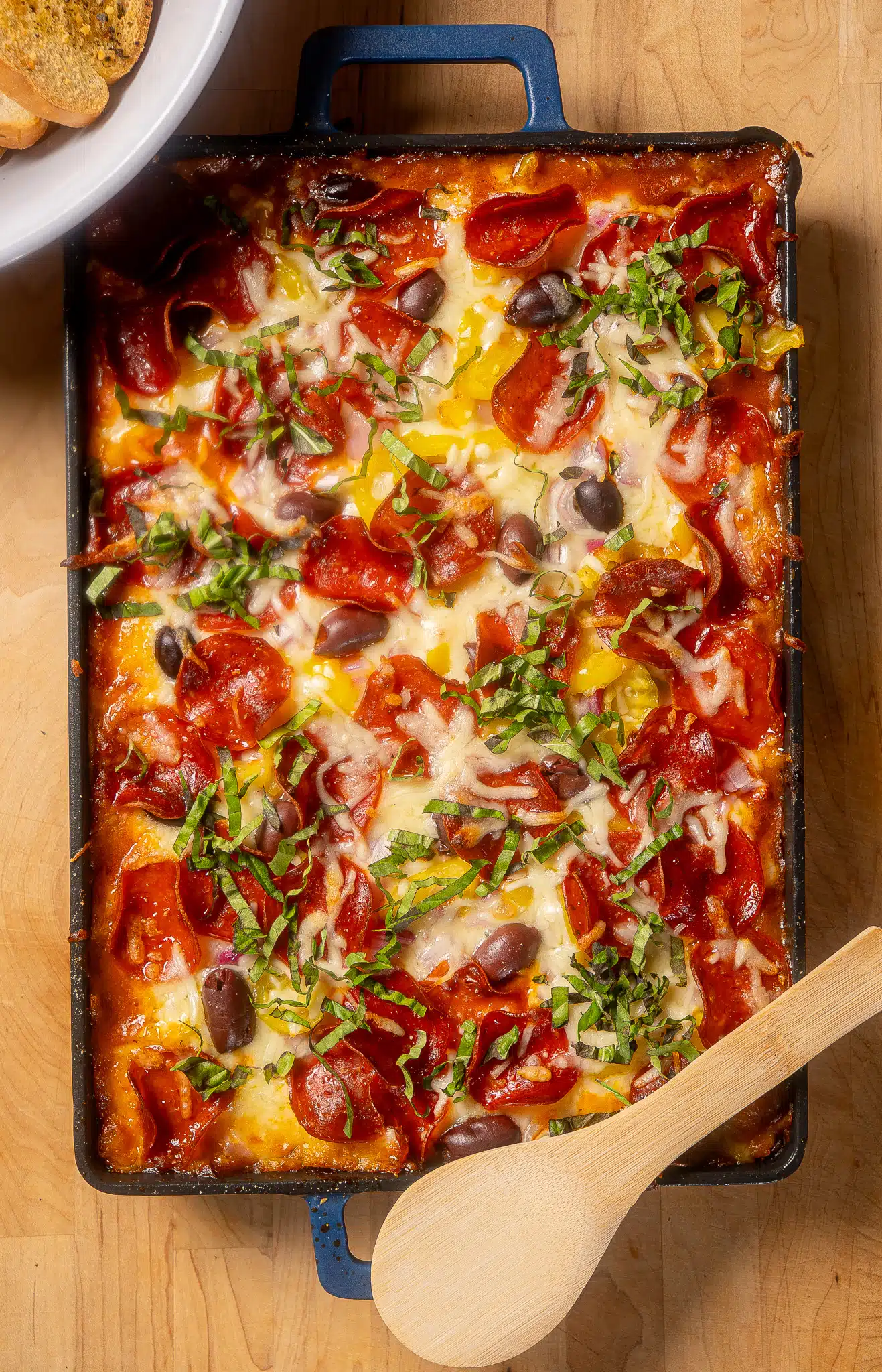 Pizza Beans-Easy Cheesy Baked Cannellini Beans