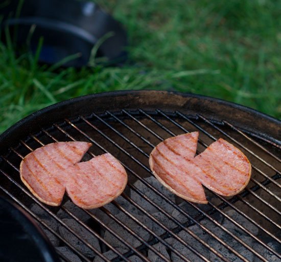 Grilled Taylor Pork Roll Tailgate Recipe