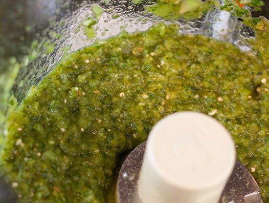 Green Chile Sauce recipe for cheeseburgers