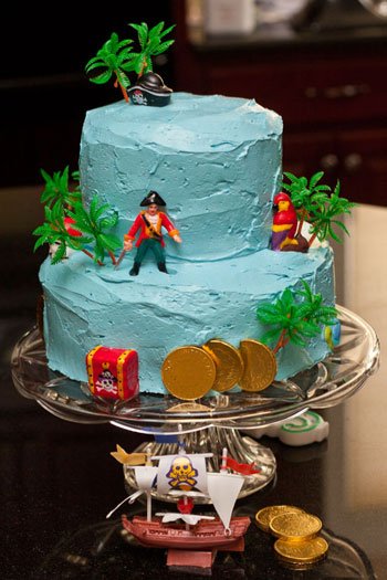 Jake and the Neverland Pirate Cake for my daughter