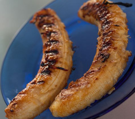 Grilled bananas with coconut - Grilling24x7.com