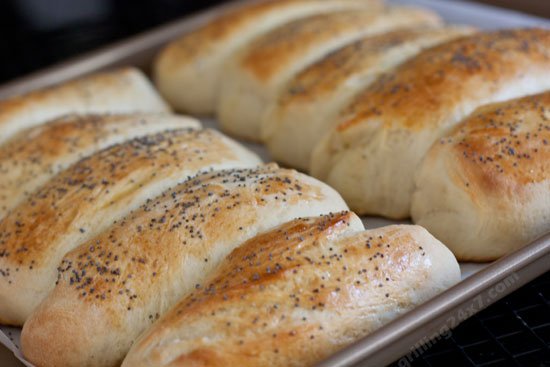 Homemade Hot Dog Buns - Soft and fresh hot dog rolls perfect for your cookout