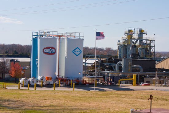How is charcoal made?  Photos from the Kingsford charcoal plant tour