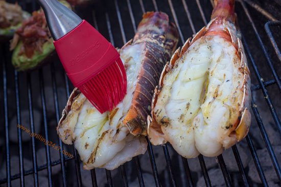 How to grill lobster on a charcoal grill - grilling24x7